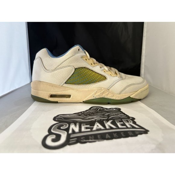 WMNS AIR JORDAN 5 RETRO LOW - 314337 141 Women's size 8 **Like New** - Picture 2 of 9
